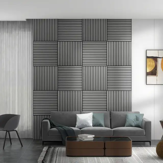 Wood Panels for Wall 24"x24", 4 Pack Acoustic Panels in Home Décor & Accents in Markham / York Region - Image 2