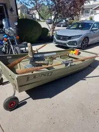 Lund 10 Foot Jon Boat with Mercury 6hp Four Stroke