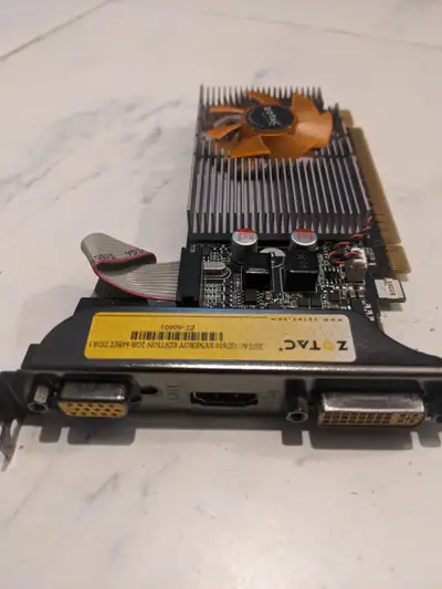 ZOTAC ZT-60601-10L nVidia GeForce GT 610 Synergy Edition 2GB GDD, View more