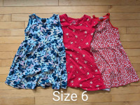 Girls summer clothes size 6 (9 pieces)