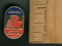 Labatt's Canada Cup Lapel Pin Gold