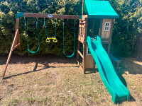 Backyard discovery playhouse