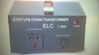 ELC T-3000 3000-Watt Voltage Converter Transformer -Step Up/Down