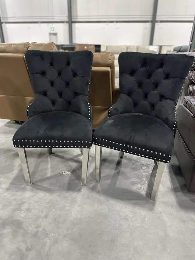 Accent Chair Dining Chair Set of two in Dining Tables & Sets in Calgary - Image 4