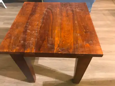 Solid wood end table/night stand, View more