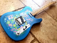 Fender Telecaster TL-69 (PAISLEY BLUE FLOWER!!!!!!!!)