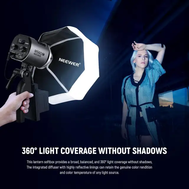 NEEWER 12"/30cm Lantern Softbox with NEEWER Mount63347539775235122