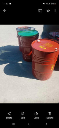 Metal barrels for sale