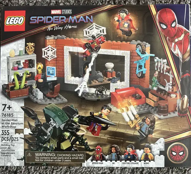76185 LEGO Spider-Man No Way Home at Sanctum Works