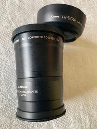 The Canon TC-DC58B 1.5x Teleconverter Lens