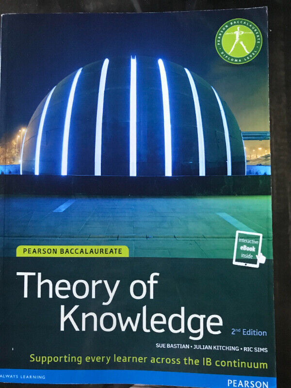 Pearson Baccalaureate Theory of Knowledge second edition in Textbooks in City of Toronto