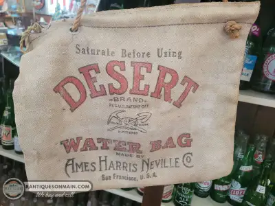 Vintage Desert Brand Water Bag, View more