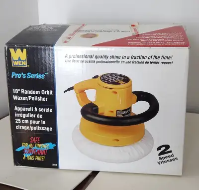 Wen Pro's Series 10" Random Orbit Car Waxer/Polisher, model 7010. In excellent working condition - r...