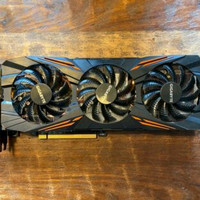 Gigabyte Nvidia GTX 1070 ti graphics card