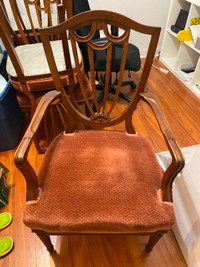 dining room chairs set