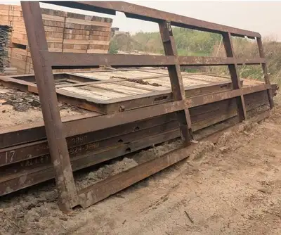 8'x30'x6" Rig Mat Frame - 4 Beam, View more