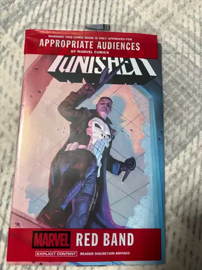 PUNISHER #1 RED BAND GIST VARIANT 2025 POLYBAGGED, View more