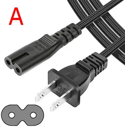 TV Power Cord Cable Samsung LG TCL RCA Sony PS3 PS4 XBOX Laptop, View more