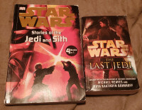 3 STAR WARS BOOKS