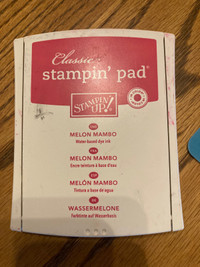 Stampin Up Melon Mambo stamp pad 