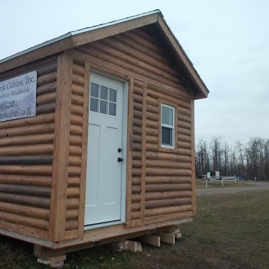 Cabin/Bunkie - 8ftx10ft - On skids - Insulated/finished inside in Commercial & Office Space for Sale in Edmonton - Image 4
