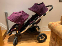 City Select Baby Jogger double stroller + bassinet
