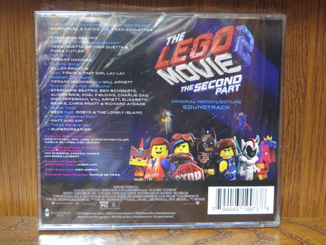 The LEGO Movie 2 OST - 1 CD dans CD, DVD et Blu-ray  à Longueuil/Rive Sud - Image 2