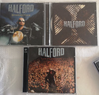 Halford – 3 CD lot: Resurrection, Crucible, Live Insurrection