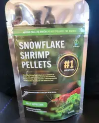 SNOWFLAKE shrimp food / Nourriture de crevette de flocon de neig