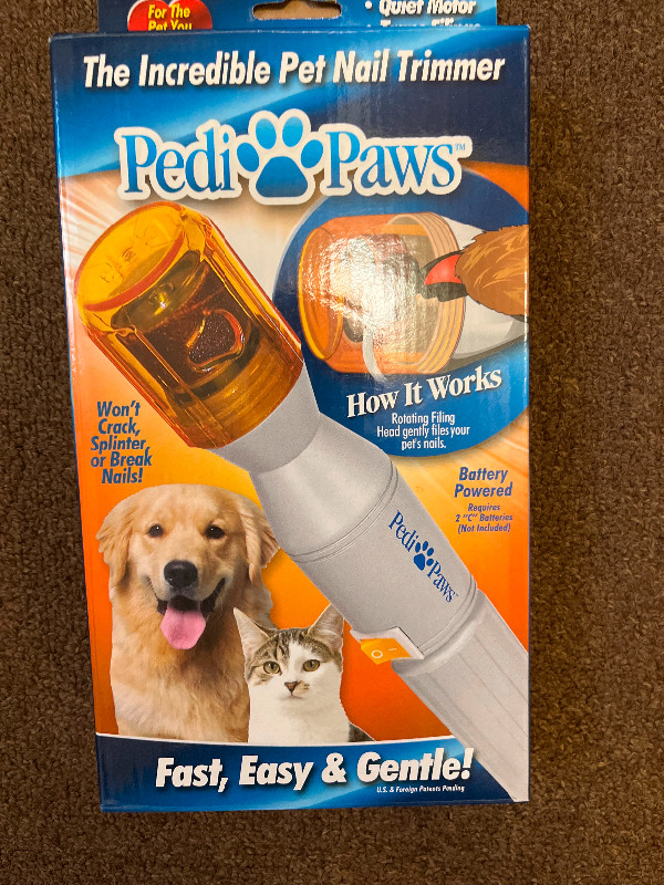 Pedi Paws Pet Nail Trimmer For Sale in Accessories in Peterborough