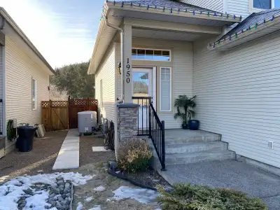 1 bedroom self contained suite on quiet cul-de-sac in Pineview. Fully furnished but only a hot plate...