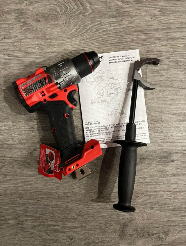 Milwaukee 2904-20 / M18 FUEL 1/2 hammer drill driver 2 speeds in Power Tools in City of Toronto - Image 2
