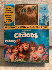Les Croods : Blu-ray/DVD + Peluche du paresseux du film