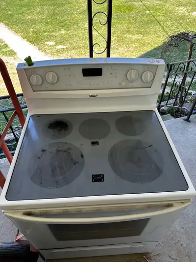 Whirlpool electric oven , View more