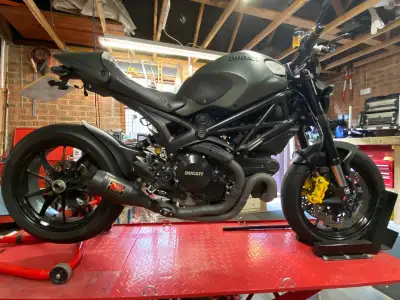 Selling a very rare motorcycle! This Ducati Monster 1100 EVO was only produced in 2013! Very rare an...