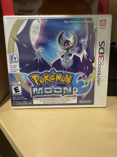 Pokemon moon 3ds brand new sealed , View more