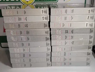 Star Trek TV Series VHS Pack of 40, View more