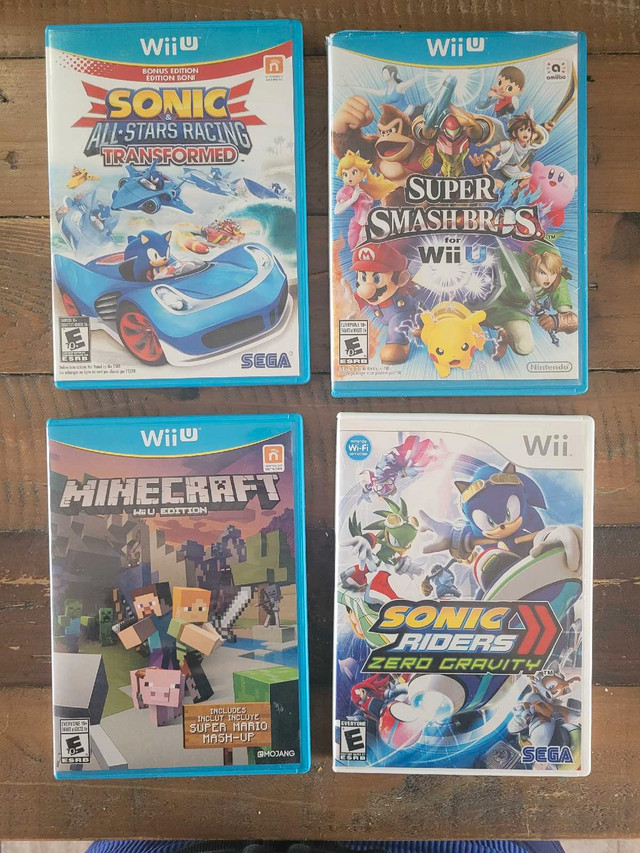 Wii U games  in Nintendo Wii U in Kamloops