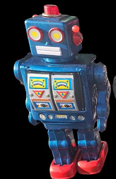 vintage robot , View more