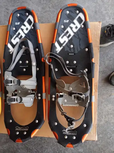 3 pairs snow shoes, View more