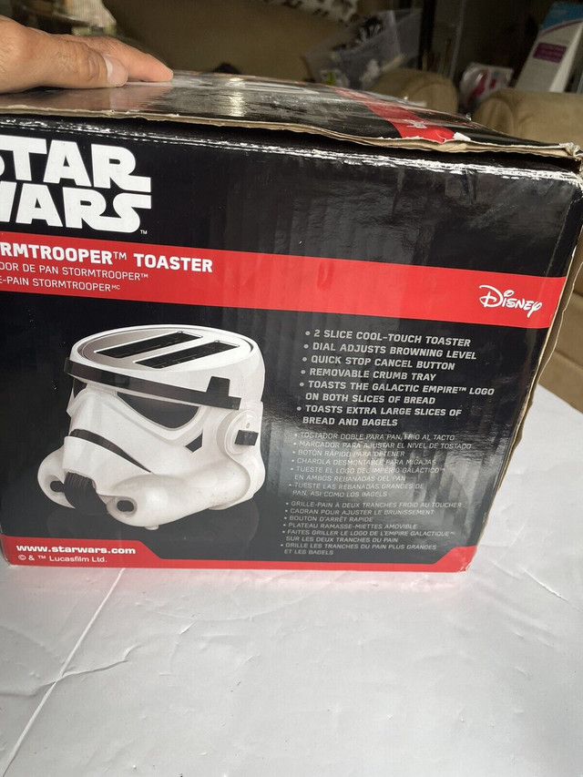 Star Wars StormTrooper toaster  in Toasters & Toaster Ovens in Mississauga / Peel Region - Image 3