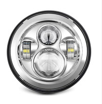 7" Round Harley LED headlight by “Sunpie” - Aftermarket 7" Round