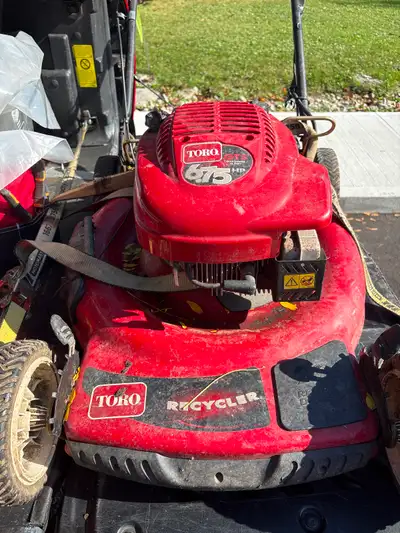 Toro self propelled mower, View more