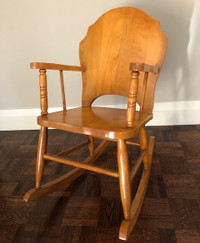 Child's Solid Wood Rocking chair
