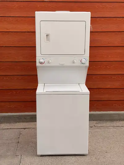 Frigidaire Laundry Center / Stacked Washer Dryer Unit 27”, View more