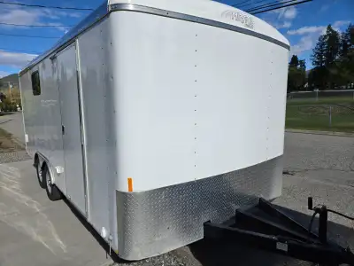 •30 amp with gfi and power cord incl •factory roof AC • head liner and metal walls • ramp door wi ca...