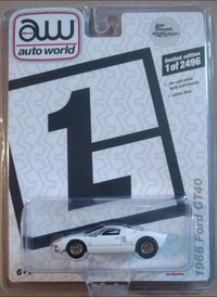 Auto World 1/64 1966 Ford GT40 - Lamley Exclusive