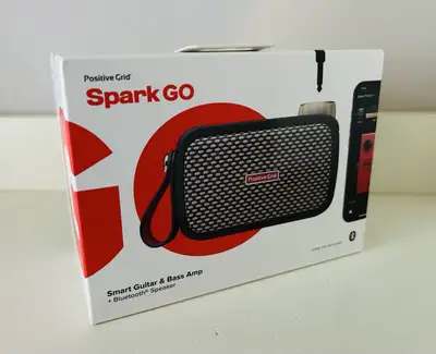 Positive Grid Spark GO 5-Watt Ultra-portable Smart Guitar Amp, View more