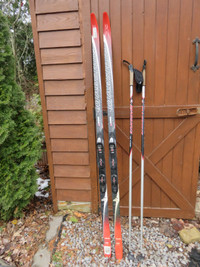 Madshus Thor NC6 Cross Country Skis 168cm + Poles