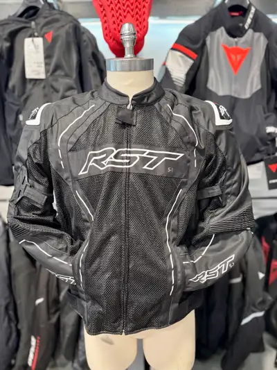 RSTmoto S-1 Mesh Ce certified riding jackets are back in stock! These AA rated jackets are a great v...